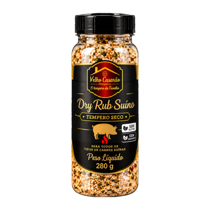 Dry Rub Suíno — item do Kit para Churrasco N2