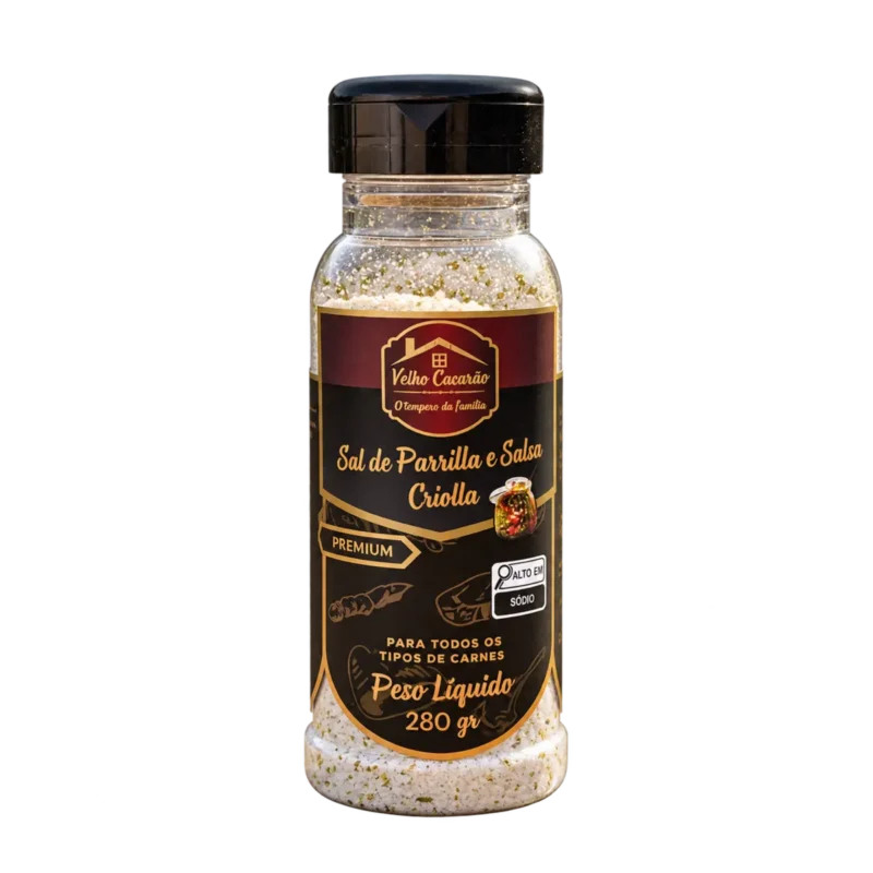 Sal de Parrilla e Salsa Crioula
